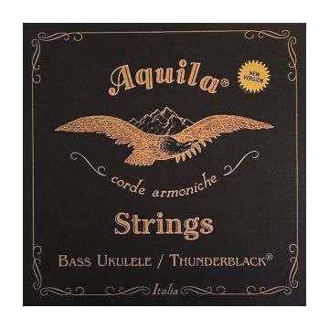 Preview van Aquila 140U thunder Blacks for uke Bass EADG 4 strings 18-21&rdquo; / 46-53 cm scale