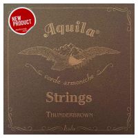 Thumbnail van Aquila 165U thunder Brown for uke Bass EADG 4 strings 18-21&rdquo; / 46-53 cm scale