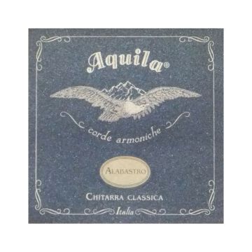 Preview van Aquila 19C#3 Single  ALABASTRO G3/Sol Normal tension set of 6