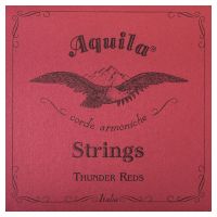 Thumbnail van Aquila 91U thunder reds for uke Bass GDAE