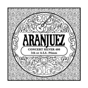 Preview van Aranjuez AR-405 Single A5/La Concert Silver Heavy gauge