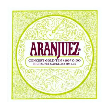 Preview van Aranjuez AR1007 Narciso Yepes 7th string (C), bronze-wound .053