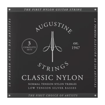 Preview van Augustine Classic/Black-3PK Low Tension  3 pack