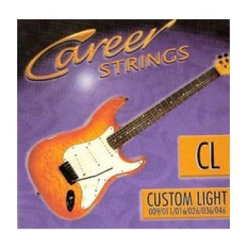Preview van Career Strings Electric Custom light Nickel Plated Steel Roundwound