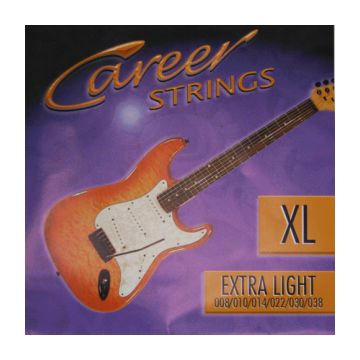 Preview van Career Strings Electric Extra light Nickel Plated Steel Roundwound