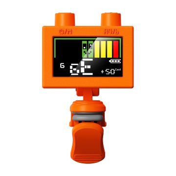 Preview van Cherub WST-570LI-ORG rechargeable chromatic clip tuner &lsquo;LETU&rsquo; Orange