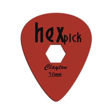 Preview van Clayton HX50 HEXPICK DURAPLEX STANDARD .50MM