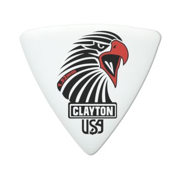 Preview van Clayton SART152 SHARP ACETAL/POLYMER PICK ROUNDED TRIANGLE 1.52MM