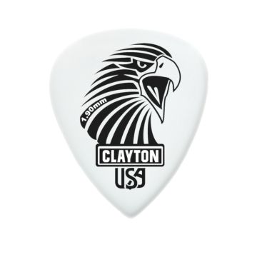 Preview van Clayton SAS190 SHARP ACETAL/POLYMER PICK STANDARD 1.90MM