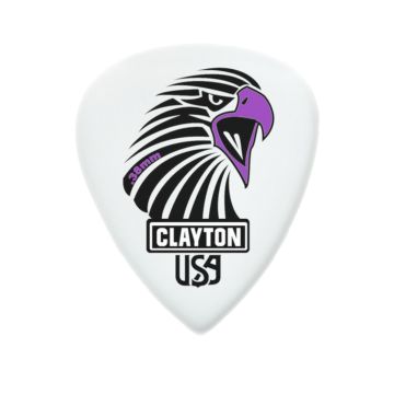 Preview van Clayton SAS38 SHARP ACETAL/POLYMER PICK STANDARD .38MM