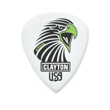 Preview van Clayton SAS63 SHARP ACETAL/POLYMER PICK STANDARD .63MM