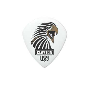 Preview van Clayton SAST100 SHARP ACETAL/POLYMER PICK SMALL TEARDROP 1.00MM