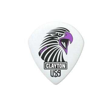 Preview van Clayton SAST38 SHARP ACETAL/POLYMER PICK SMALL TEARDROP .38MM