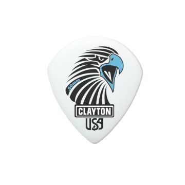 Preview van Clayton SAST50 SHARP ACETAL/POLYMER PICK SMALL TEARDROP .50MM