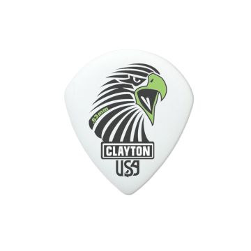 Preview van Clayton SAST63 SHARP ACETAL/POLYMER PICK SMALL TEARDROP .63MM