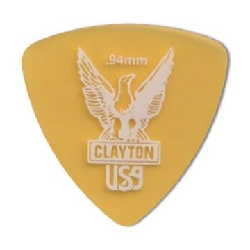 Preview van Clayton URT94 ULTEM TORTOISE PICK ROUNDED TRIANGLE .94MM