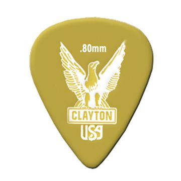 Preview van Clayton US80 ULTEM TORTOISE PICK STANDARD .80MM