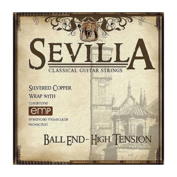 Preview van Cleartone 8452 Sevilla Classical - Coated - High tension - ball-end