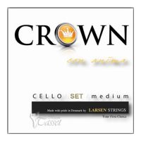 Thumbnail van Crown by Larsen Crown Cello set medium 4/4 string, medium tension