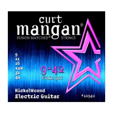 Preview van Curt Mangan 10942 09-42 Light Nickel Wound
