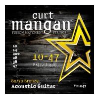 Thumbnail van Curt Mangan 21047 10-47 extra light 80/20 Bronze
