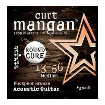 Preview van Curt Mangan 37006 13-56 PhosPhor Bronze Medium ROUND CORE