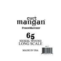 Thumbnail van Curt Mangan 40065L .065 Single Nickel Wound Bass Extra Long