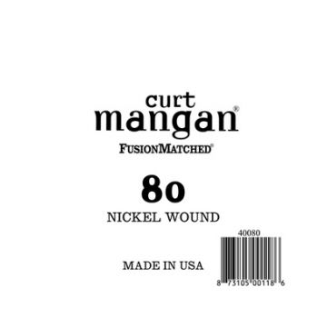 Preview van Curt Mangan 40080 .080 Single Nickel Wound Bass