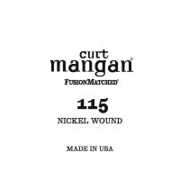 Thumbnail van Curt Mangan 40115 .115 Single Nickel Wound Bass