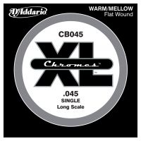 Thumbnail van D&#039;Addario CB045 Chromes .045 single Long scale