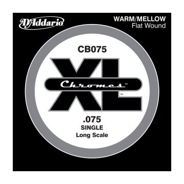 Preview van D&#039;Addario CB075 Chromes .075 single Long scale