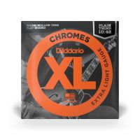 Thumbnail van D&#039;Addario ECG23PL 10-48 Extra Light, Plain Third, XL Chromes Electric Guitar Strings