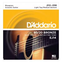 Thumbnail van D&#039;Addario EJ14 Bluegrass Light top/Med.Bot  80/20 Bronze