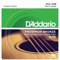 Thumbnail van D'Addario EJ18 Heavy - Phosphor bronze