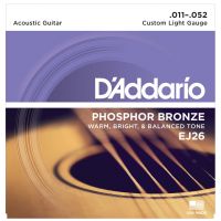 Thumbnail van D&#039;Addario EJ26 Custom Light - Phosphor bronze