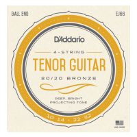Thumbnail van D&#039;Addario EJ66 Tenor Guitar - 80/20 Bronze