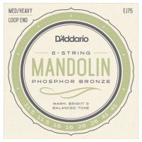 Thumbnail van D&#039;Addario EJ75 Mandolin Strings, Phosphor Bronze, Medium/Heavy, 11.5-41