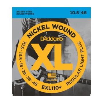 Preview van D&#039;Addario EXL110+ XL nickelplated steel