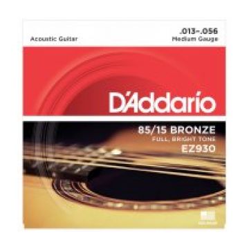 Preview van D&#039;Addario EZ930 Medium light 80/15 American bronze