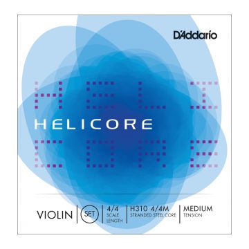 Preview van D&#039;Addario H310 violin set 4/4 Tin, carbon, plain steel E-1, medium tension