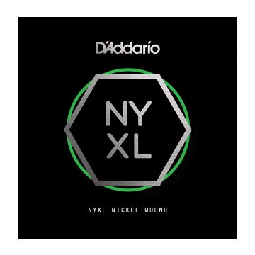 Preview van D&#039;Addario NYNW020 NYXL Nickel Wound Electric Guitar Single String, .020