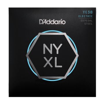 Preview van D&#039;Addario NYXL1138PS, Nickel Wound, E9 Pedal Steel, Regular Light, 11-38