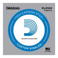 Thumbnail van D&#039;Addario PL0105 Plain steel Electric or Acoustic