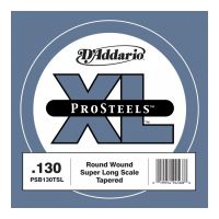 Thumbnail van D&#039;Addario PSB130TSL ProSteels Bass Guitar Single String, Super Long Scale, .130, Tapered