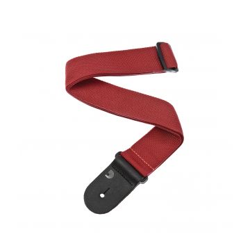 Preview van D&#039;Addario PWS101 Polypropylene Guitar Strap, red