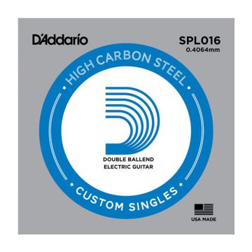 Preview van D&#039;Addario SPL016 Plain steel Electric double ball