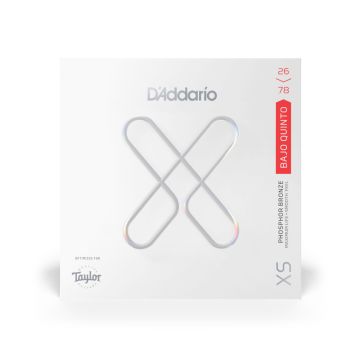 Preview van D&#039;Addario XSAPB2678 Taylor Bajo Quinto, XS Phosphor Bronze Strings