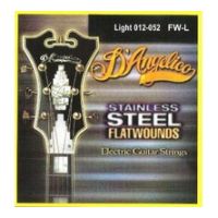 Thumbnail van D&#039;Angelico FW/L Light Stainless steel flatwound