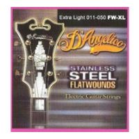 Thumbnail van D&#039;Angelico FW/XL Extra light Stainless steel flatwound