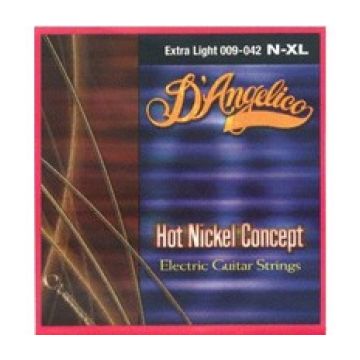 Preview van D&#039;Angelico N-XL 009-042 Nickel plated steel